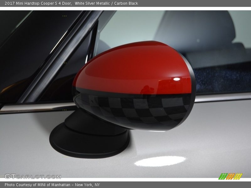 White Silver Metallic / Carbon Black 2017 Mini Hardtop Cooper S 4 Door