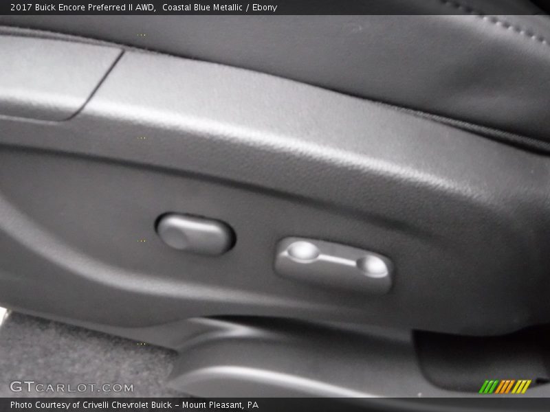 Coastal Blue Metallic / Ebony 2017 Buick Encore Preferred II AWD