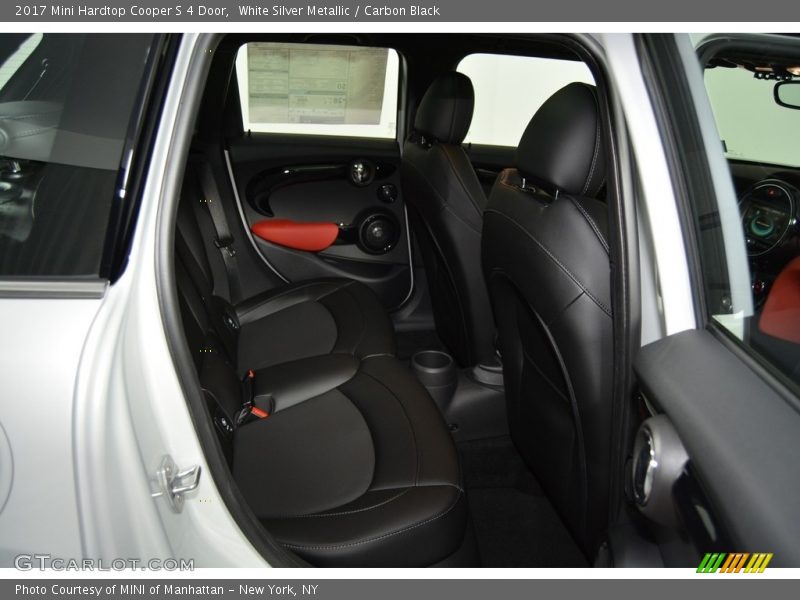 White Silver Metallic / Carbon Black 2017 Mini Hardtop Cooper S 4 Door