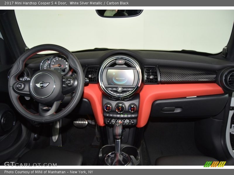 White Silver Metallic / Carbon Black 2017 Mini Hardtop Cooper S 4 Door