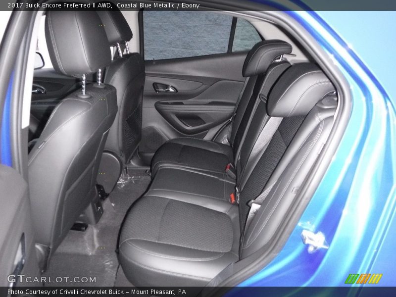 Coastal Blue Metallic / Ebony 2017 Buick Encore Preferred II AWD