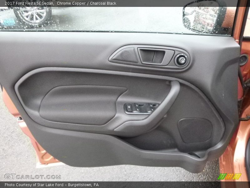 Door Panel of 2017 Fiesta SE Sedan