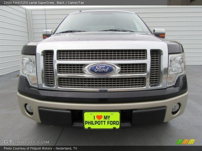 Black / Camel/Tan 2009 Ford F150 Lariat SuperCrew