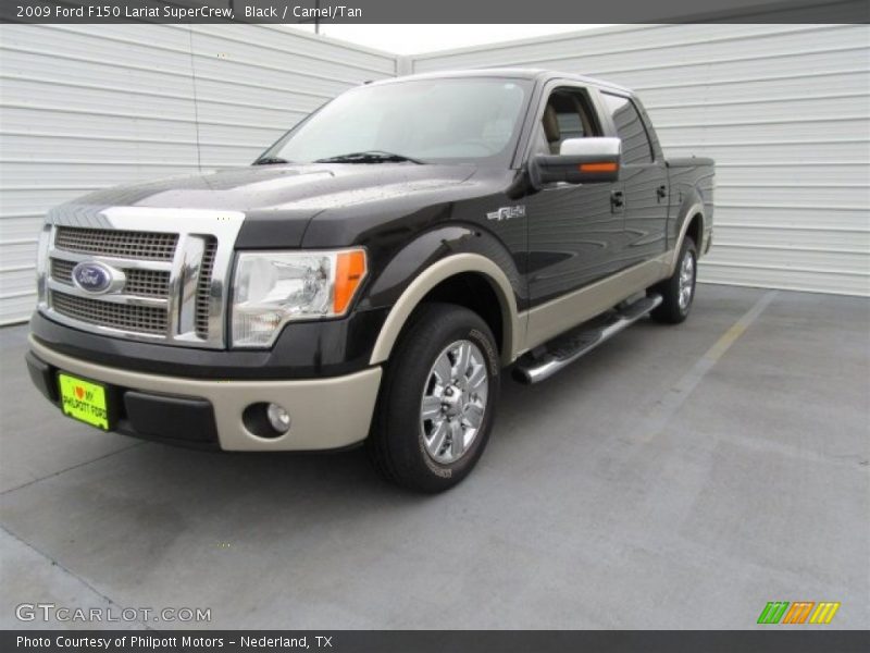 Black / Camel/Tan 2009 Ford F150 Lariat SuperCrew
