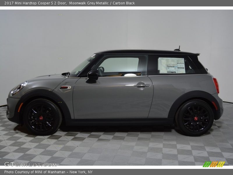 Moonwalk Grey Metallic / Carbon Black 2017 Mini Hardtop Cooper S 2 Door