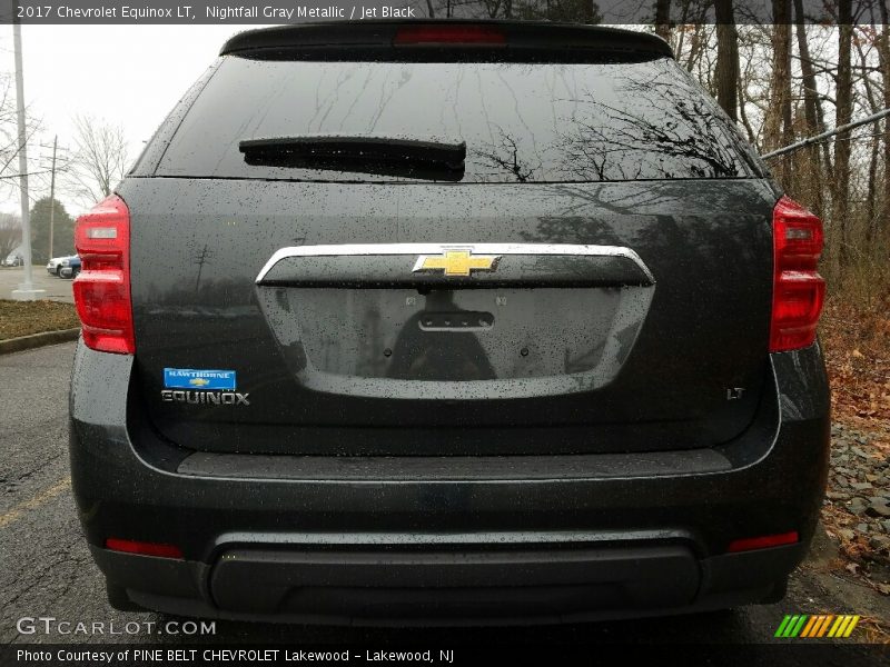 Nightfall Gray Metallic / Jet Black 2017 Chevrolet Equinox LT