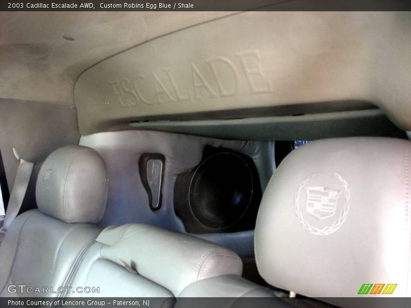 Custom Robins Egg Blue / Shale 2003 Cadillac Escalade AWD