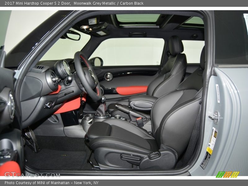 Moonwalk Grey Metallic / Carbon Black 2017 Mini Hardtop Cooper S 2 Door