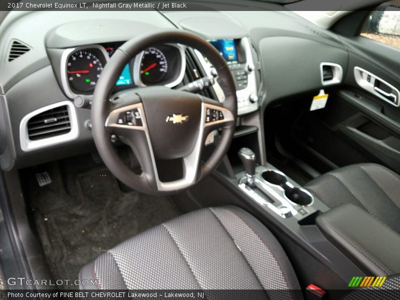 Nightfall Gray Metallic / Jet Black 2017 Chevrolet Equinox LT