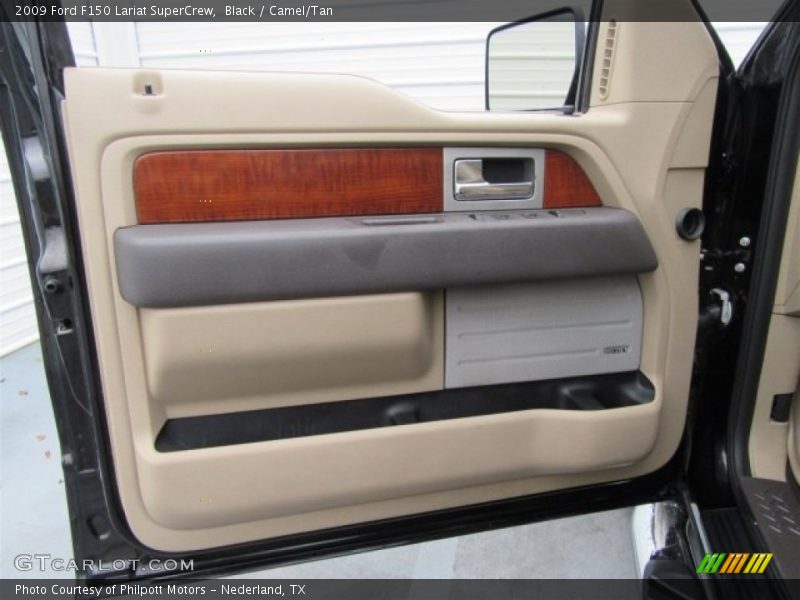 Black / Camel/Tan 2009 Ford F150 Lariat SuperCrew