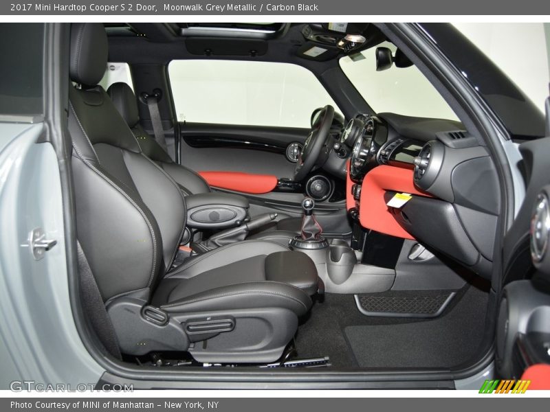 Moonwalk Grey Metallic / Carbon Black 2017 Mini Hardtop Cooper S 2 Door
