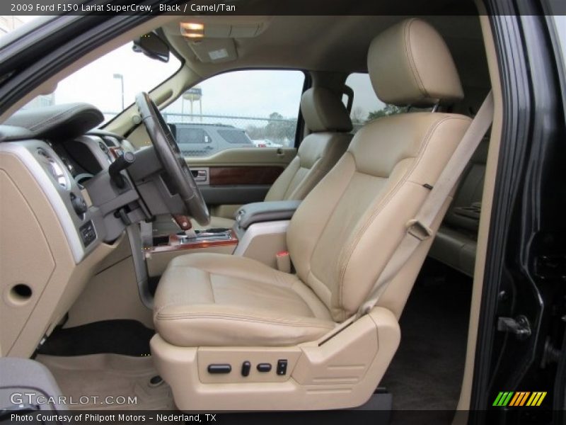 Black / Camel/Tan 2009 Ford F150 Lariat SuperCrew