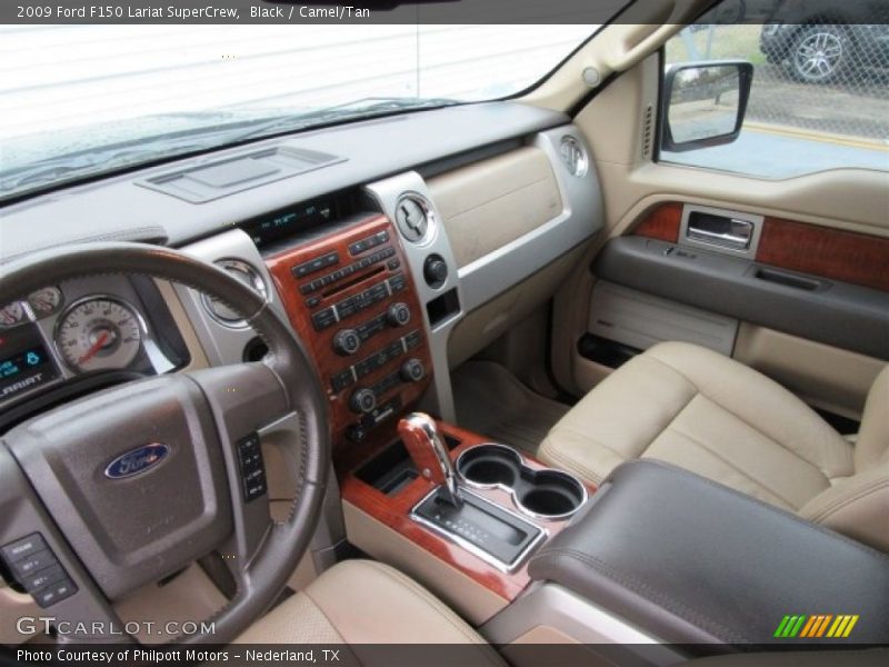 Black / Camel/Tan 2009 Ford F150 Lariat SuperCrew