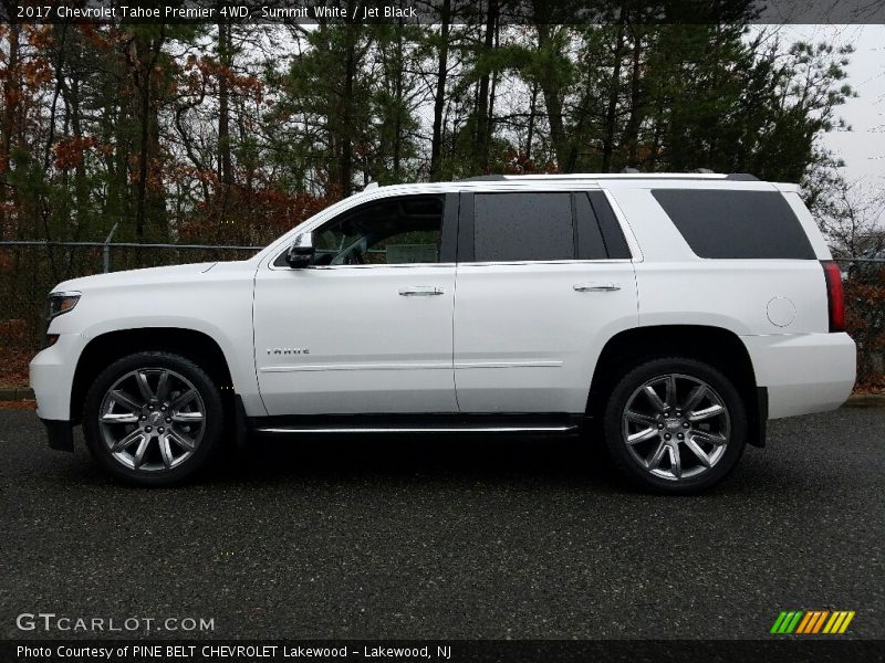 Summit White / Jet Black 2017 Chevrolet Tahoe Premier 4WD
