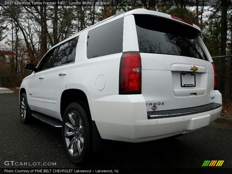 Summit White / Jet Black 2017 Chevrolet Tahoe Premier 4WD