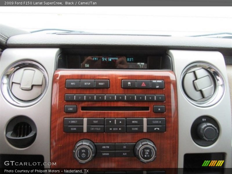 Black / Camel/Tan 2009 Ford F150 Lariat SuperCrew