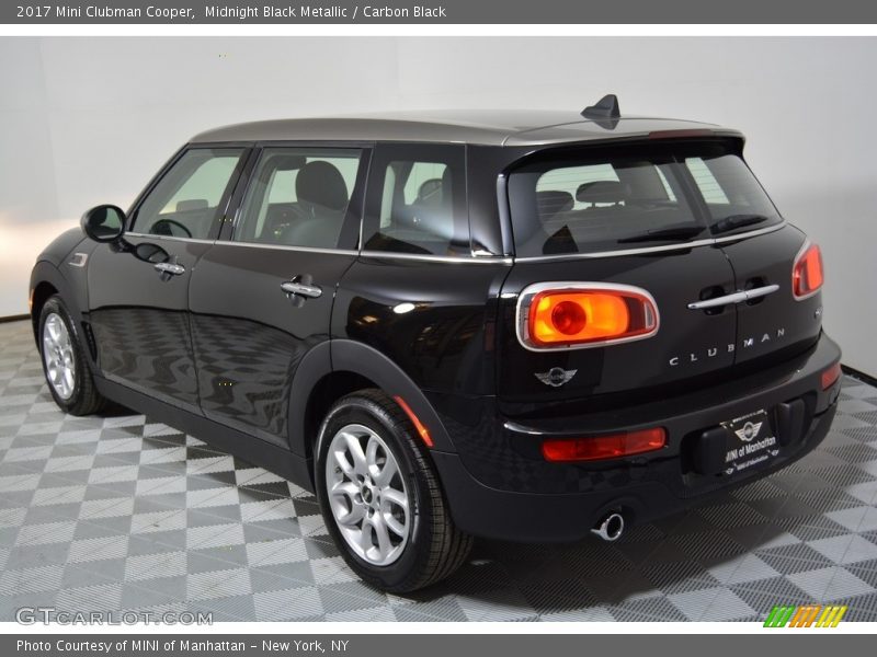 Midnight Black Metallic / Carbon Black 2017 Mini Clubman Cooper