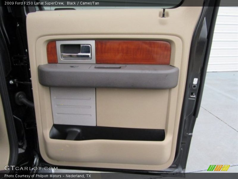 Black / Camel/Tan 2009 Ford F150 Lariat SuperCrew