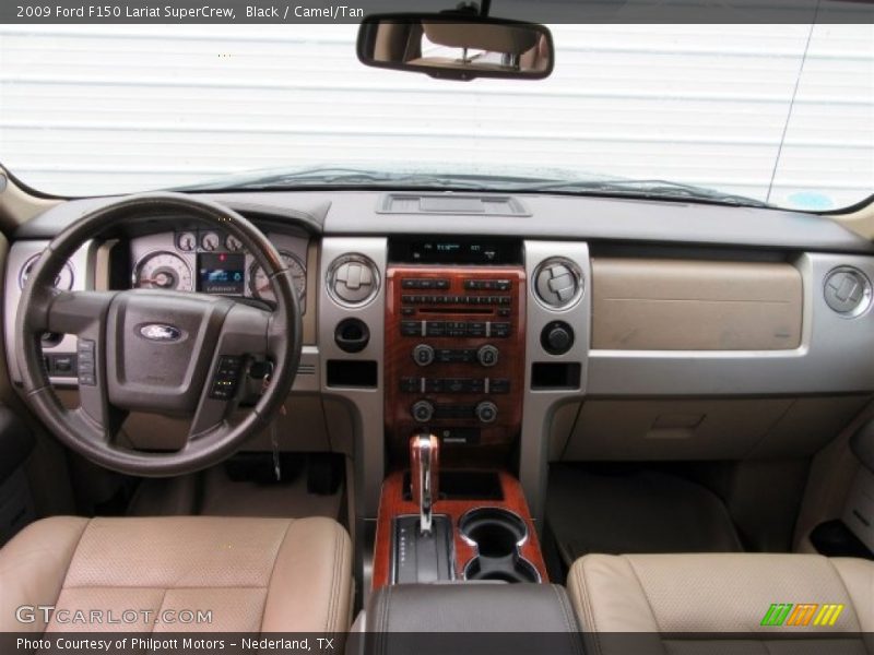 Black / Camel/Tan 2009 Ford F150 Lariat SuperCrew