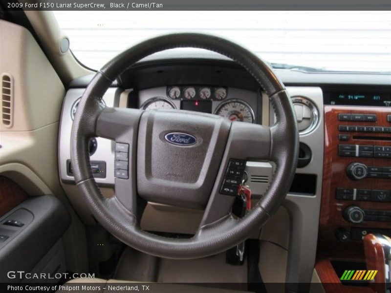 Black / Camel/Tan 2009 Ford F150 Lariat SuperCrew