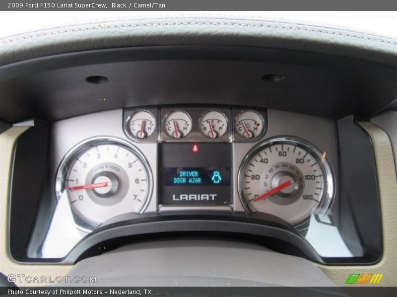 Black / Camel/Tan 2009 Ford F150 Lariat SuperCrew
