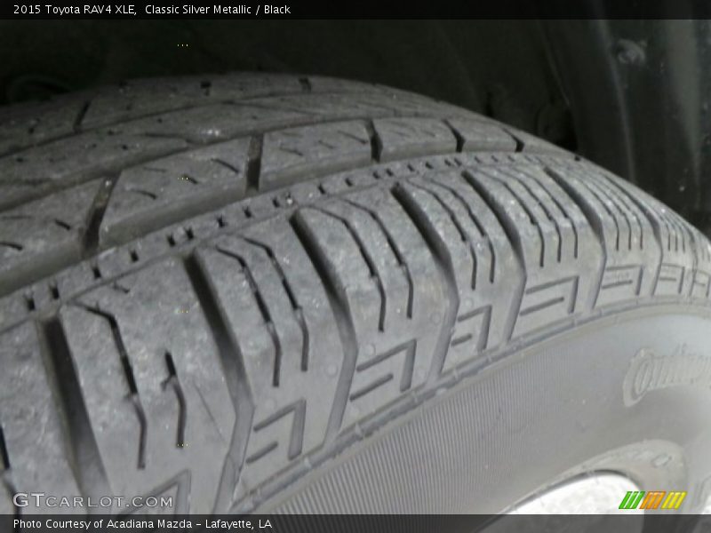 Classic Silver Metallic / Black 2015 Toyota RAV4 XLE