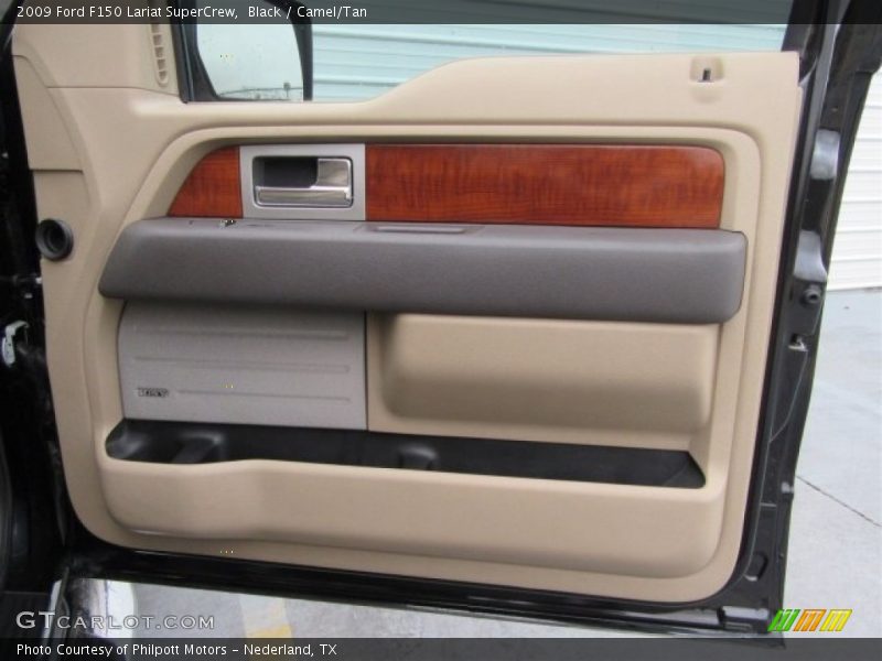 Black / Camel/Tan 2009 Ford F150 Lariat SuperCrew