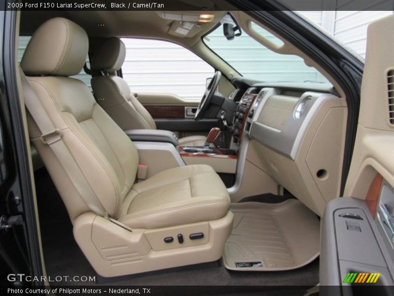 Black / Camel/Tan 2009 Ford F150 Lariat SuperCrew