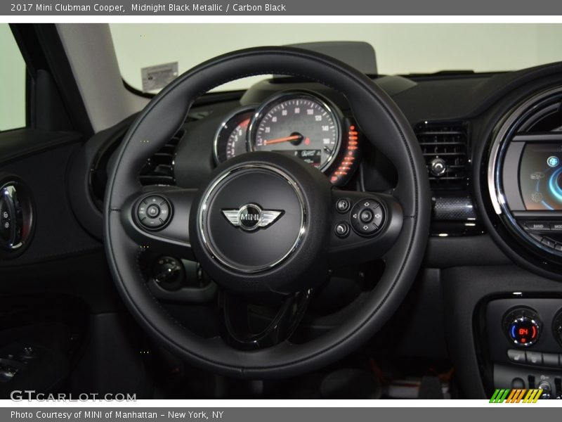 Midnight Black Metallic / Carbon Black 2017 Mini Clubman Cooper