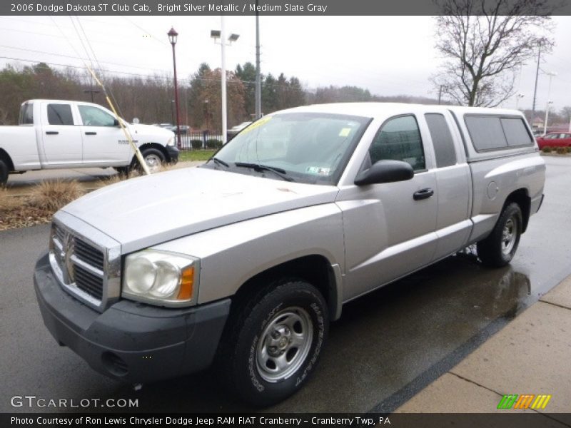 Bright Silver Metallic / Medium Slate Gray 2006 Dodge Dakota ST Club Cab