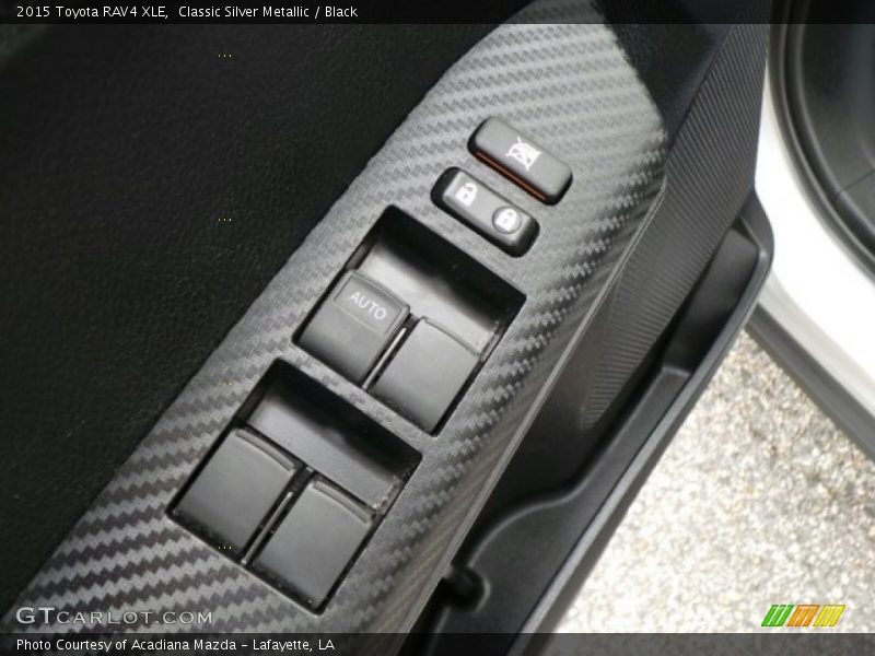 Classic Silver Metallic / Black 2015 Toyota RAV4 XLE