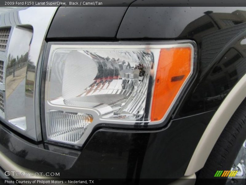 Black / Camel/Tan 2009 Ford F150 Lariat SuperCrew