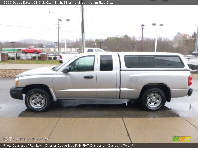 Bright Silver Metallic / Medium Slate Gray 2006 Dodge Dakota ST Club Cab