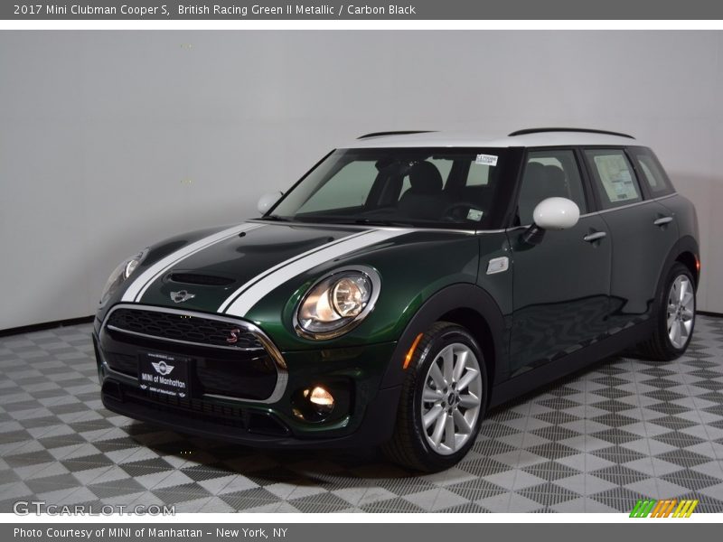 British Racing Green II Metallic / Carbon Black 2017 Mini Clubman Cooper S