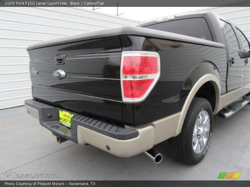 Black / Camel/Tan 2009 Ford F150 Lariat SuperCrew