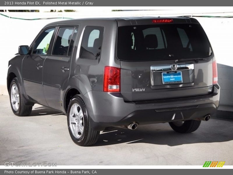 Polished Metal Metallic / Gray 2013 Honda Pilot EX