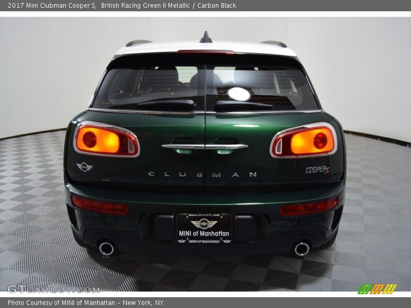 British Racing Green II Metallic / Carbon Black 2017 Mini Clubman Cooper S