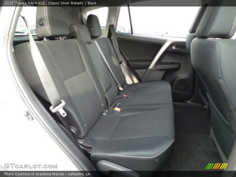 Classic Silver Metallic / Black 2015 Toyota RAV4 XLE