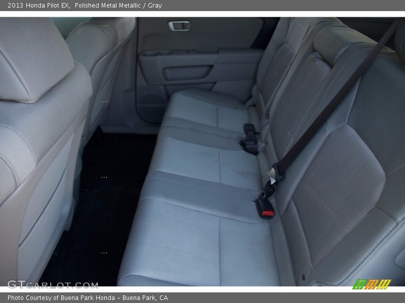 Polished Metal Metallic / Gray 2013 Honda Pilot EX