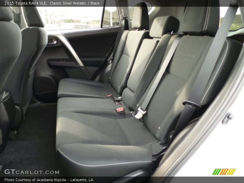 Classic Silver Metallic / Black 2015 Toyota RAV4 XLE