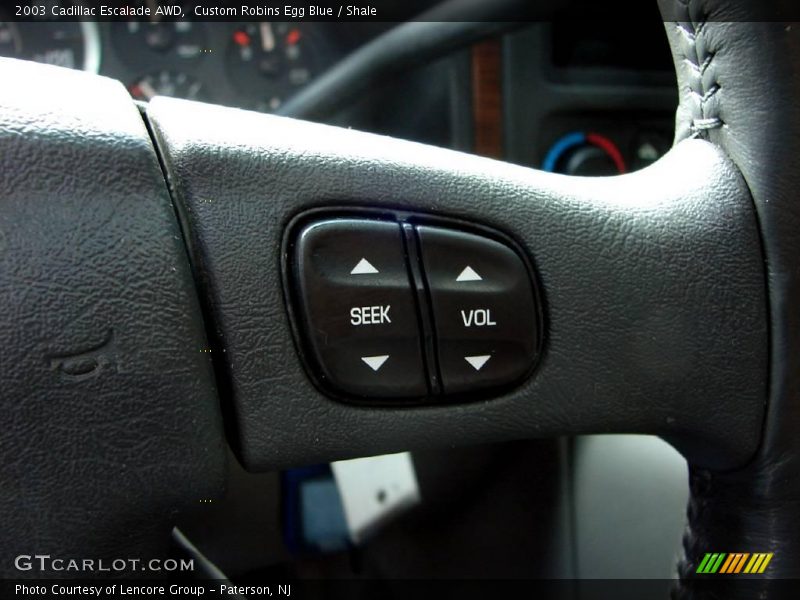 Custom Robins Egg Blue / Shale 2003 Cadillac Escalade AWD