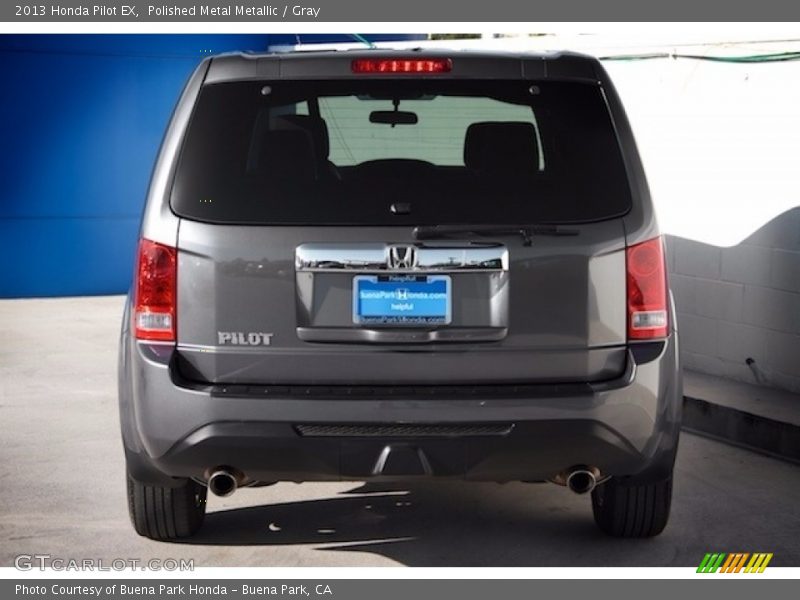 Polished Metal Metallic / Gray 2013 Honda Pilot EX