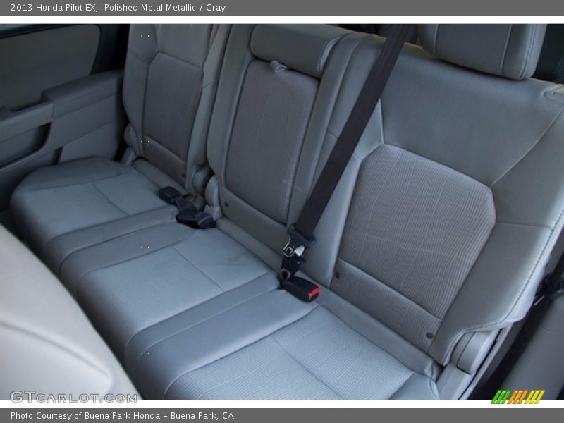 Polished Metal Metallic / Gray 2013 Honda Pilot EX