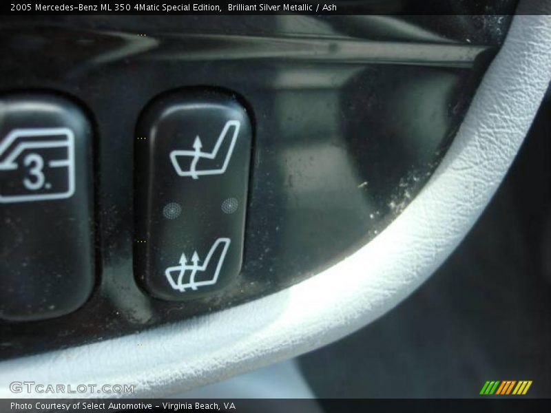 Brilliant Silver Metallic / Ash 2005 Mercedes-Benz ML 350 4Matic Special Edition