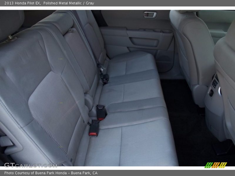 Polished Metal Metallic / Gray 2013 Honda Pilot EX