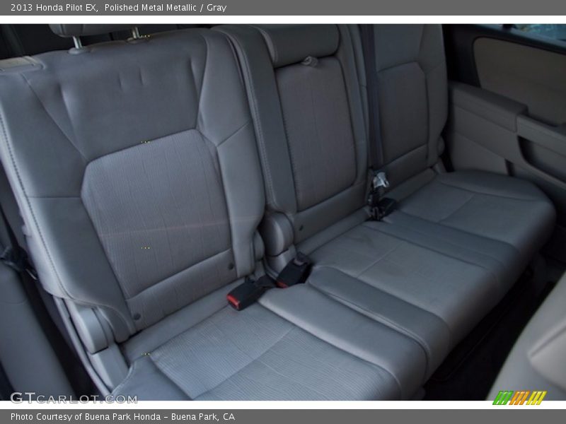 Polished Metal Metallic / Gray 2013 Honda Pilot EX