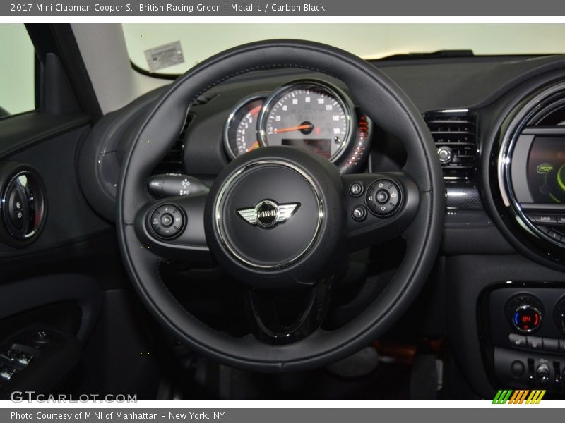 British Racing Green II Metallic / Carbon Black 2017 Mini Clubman Cooper S