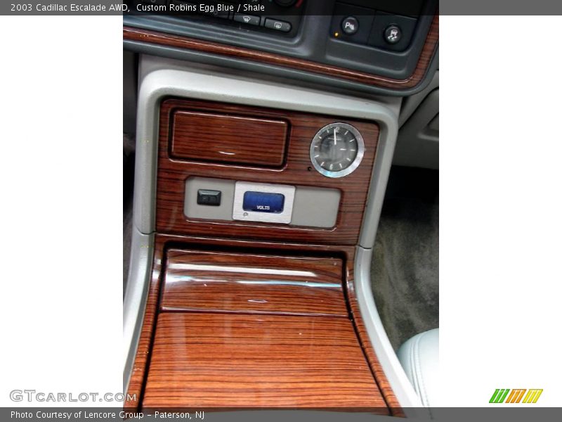 Custom Robins Egg Blue / Shale 2003 Cadillac Escalade AWD