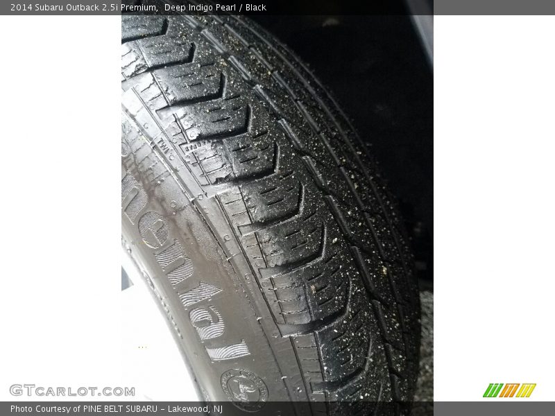 Deep Indigo Pearl / Black 2014 Subaru Outback 2.5i Premium
