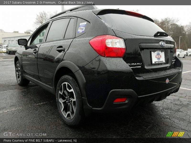 Crystal Black Silica / Ivory 2017 Subaru Crosstrek 2.0i Premium